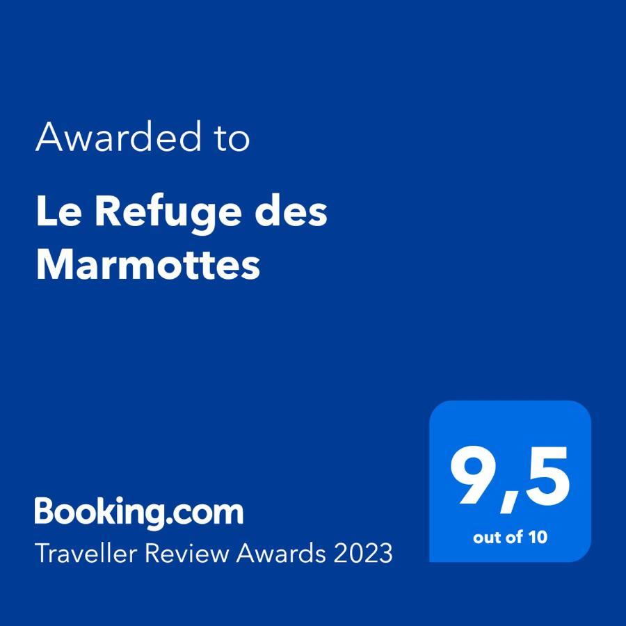 Le Refuge Des Marmottes Villa Areches Exterior photo